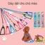 Dây Dắt Chó Mèo Kèm Yếm Hai Đai Ôm Ngực Thời Trang - Bộ Dây Xích Đi Dạo Nylon In Họa Tiết Cho Thú Cưng Nhỏ Và Vừa
