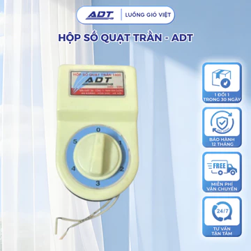 Hộp Số Quạt Trần 5 Cấp Hộp Số Quạt Trần 91 – Điều Chỉnh Tốc Độ Gió Linh Hoạt, Tương Thích Nhiều Dòng Quạt 3 Cánh