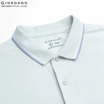 GIORDANO Áo Thun Nam Trơn Có Cổ Lycra Polo 01016246 — ảnh 8
