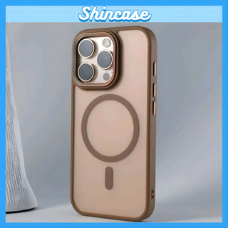 Ốp Lưng iPhone Từ Tính Nhám Mờ Viền Camera Cao Cấp Chất Liệu Cứng Chống Sốc - iP 11/12/13/14/15/16/17/Pro/Max