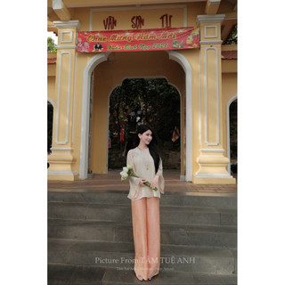 Pháp phục “ Vô Ưu “ - Thiết Kế Full Gấm By Tâm Tuệ Anh
