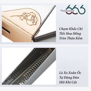 Kềm Bấm Móng Giả Hàng Cao Cấp Inox Không Gỉ – Kìm Cắt Tip Nail Chuyên Dụng Kiềm Siêu Bền Chuẩn Salon Thegioinail666