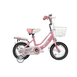 Xe đạp trẻ em [Jianer] Xaming 03 vành nan chắc chắn, có giỏ 4 màu đỏ/xanh/tím/hồng size 12-20 inch