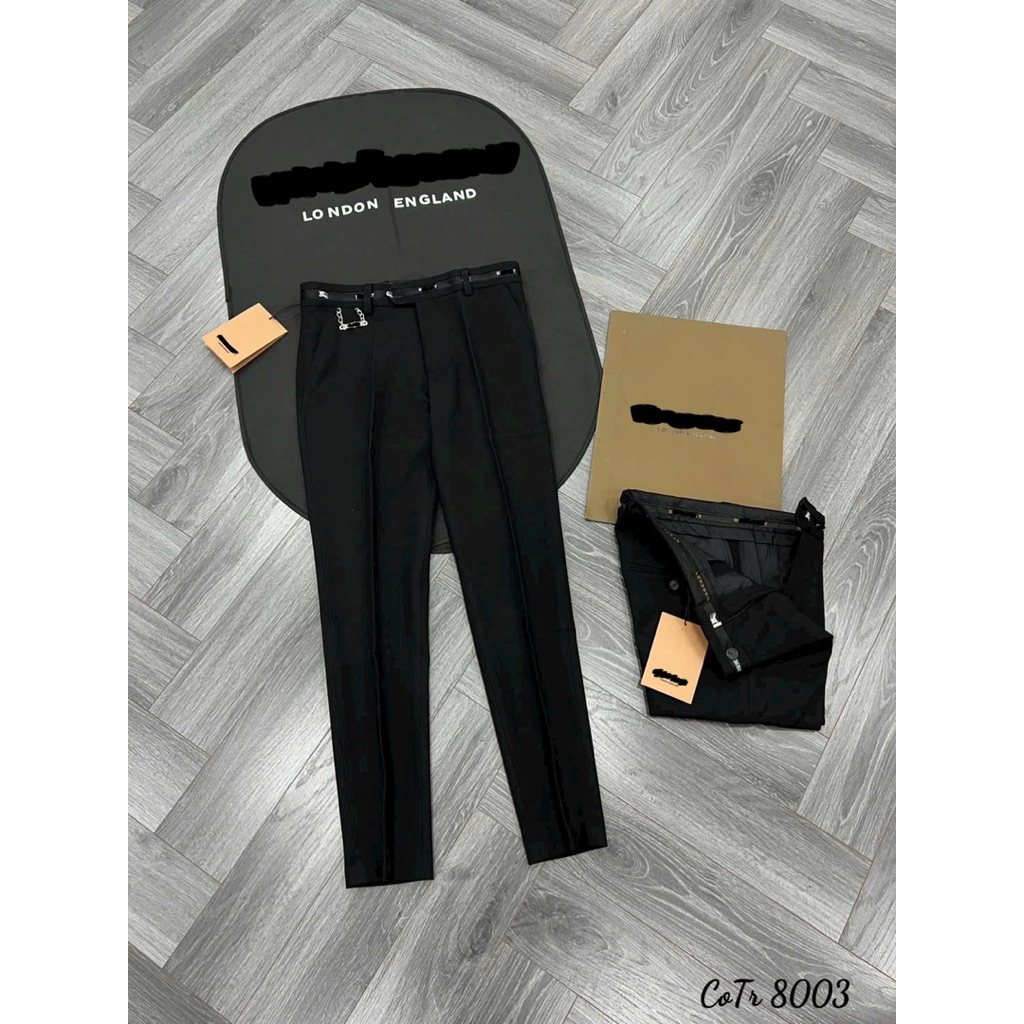 ⚡️[Hight Quality] Quần Âu Nam Nữ Bu1 Trouser Pants - Điểm Nhấn Chữ Quanh Đai Phối Tag Treo Cao Cấp Loại 1