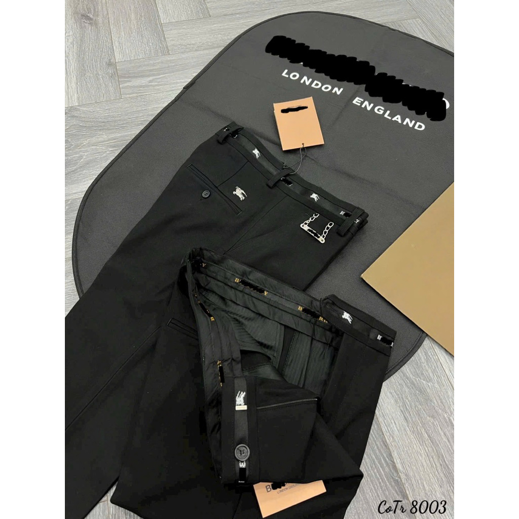 ⚡️[Hight Quality] Quần Âu Nam Nữ Bu1 Trouser Pants - Điểm Nhấn Chữ Quanh Đai Phối Tag Treo Cao Cấp Loại 1