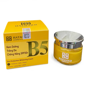 Kem dưỡng trắng da chống nắng Hatagold B5 SPF50+ – Dưỡng sáng, cấp ẩm, bảo vệ da toàn diện (10g)