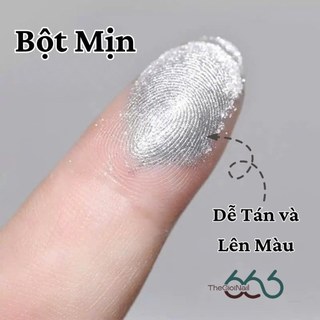 Set 4 Hộp Bột Tráng Gương Nail Magic Mirror Powder – Nhũ Mịn Siêu Sáng Màu Bạc Đồng Vàng Màu Sâm Panh Cao Cấp Nail666