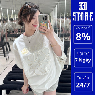 Áo Phông Thêu Nổi Cách Điệu Chất Liệu Cotton 100% Co Giãn 2c BP30