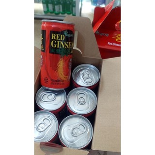 Nước Hồng Sâm Hàn Quốc Red Ginseng Korea Lon 175ml – Tăng Đề Kháng, Bồi Bổ Cơ Thể, Giảm Mệt Mỏi, Dễ Uống