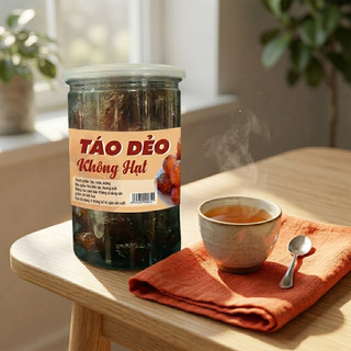 Táo Dẻo Không Hạt 1Kg  – Táo Dẻo Mềm Ngọt Tự Nhiên, Ăn Vặt Healthy, Dễ Dùng Hằng Ngày