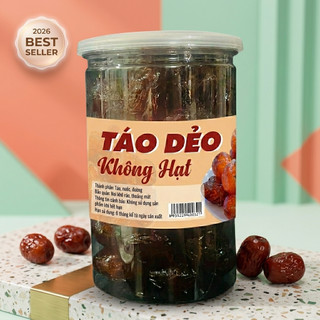 Táo Dẻo Không Hạt 1Kg  – Táo Dẻo Mềm Ngọt Tự Nhiên, Ăn Vặt Healthy, Dễ Dùng Hằng Ngày