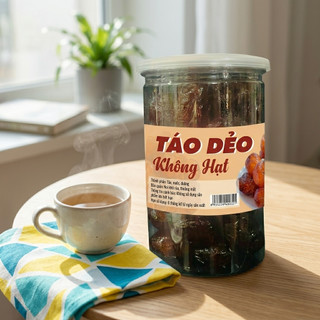 Táo Dẻo Không Hạt 1Kg  – Táo Dẻo Mềm Ngọt Tự Nhiên, Ăn Vặt Healthy, Dễ Dùng Hằng Ngày