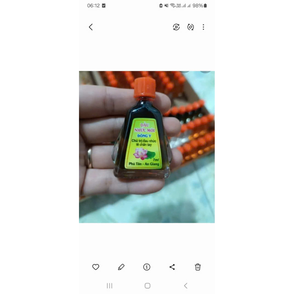 combo 11 chai dầu nhức màu xanh cay nòng thơm 7ml