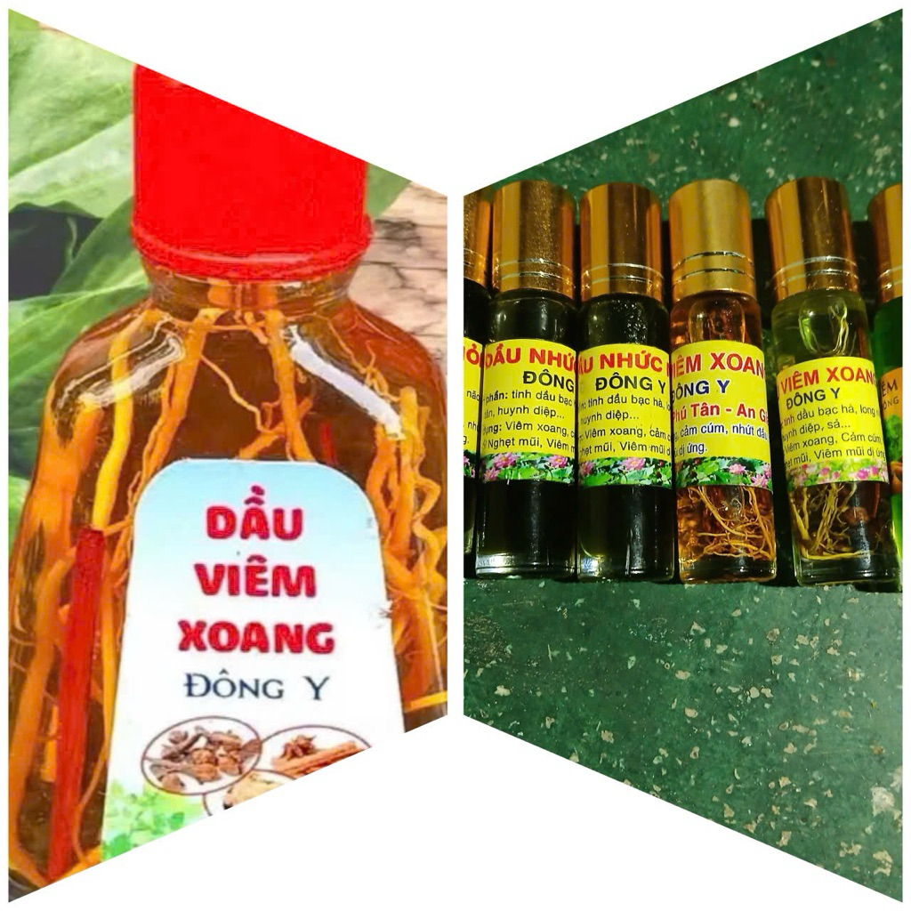 combo 11 chai dầu nhức màu xanh cay nòng thơm 7ml
