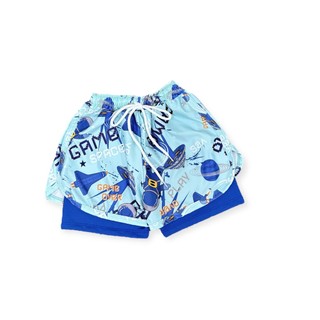 Đồ bơi bé trai, quần bơi bé trai 2 lớp chất thun co dãn tốt 12- 50kg