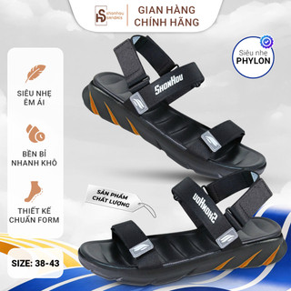 Dép Sandal SHONHOU ST408 Đế Cao 4cm Êm Chân Chống Trượt Quai Polyester Thoáng Khí