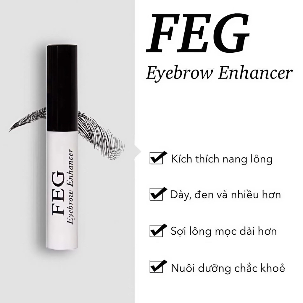 Dưỡng mày feg pro, dưỡng mi feg giúp mày đen nhánh 3ml