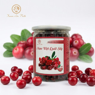 Nam Việt Quất Sấy Dẻo Hũ 300g – Cranberry Khô Chua Ngọt Tự Nhiên, Ăn Vặt Healthy, Dùng Làm Topping