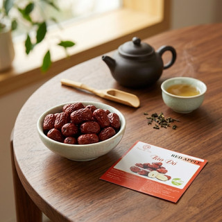 Táo Đỏ Khô 1Kg – Táo Tàu Khô Nấu Nước, Hầm, Ăn Trực Tiếp