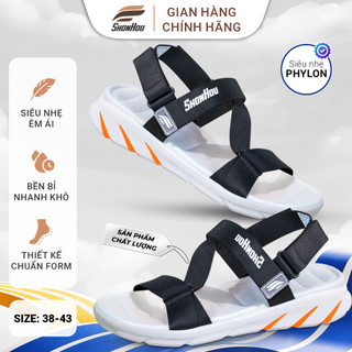 Dép Sandal SHONHOU ST407  Đế Cao 4cm Êm Chân Chống Trượt, Dép Quai Hậu Phù Hợp Mọi Hoạt Động