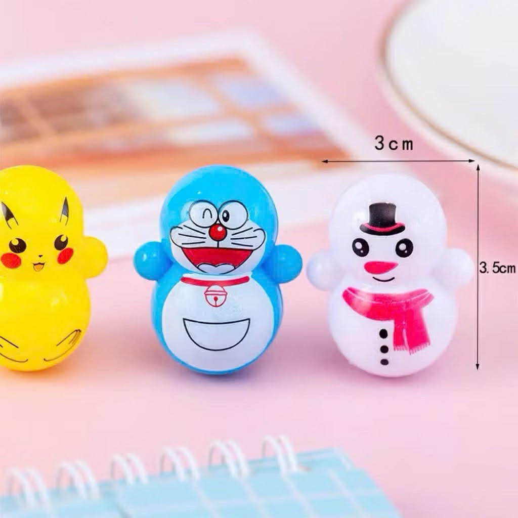 Combo 50 lật đật mini mẫu mới nhiều màu nhiều mẫu xinh xắn dễ thương Đồ Chơi Toy Voi