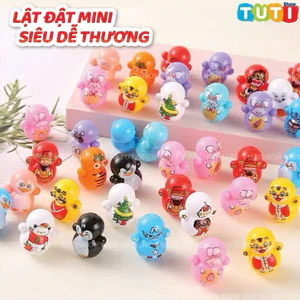 Combo 50 lật đật mini mẫu mới nhiều màu nhiều mẫu xinh xắn dễ thương Đồ Chơi Toy Voi