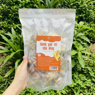 Thanh Cơm Chà Bông Mix Hạt Dinh Dưỡng Túi 500g – Snack Healthy Giòn
