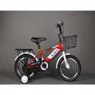 Xe đạp trẻ em [Jianer] Xaming 04 vành nan chắc chắn 4 màu đỏ/xanh dương/hồng/xanh ngọc size 12-20 inch