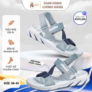 Dép Sandal SHONHOU ST407 Đế Cao 4cm Êm Chân Chống Trượt Dây Dù Chắc Chắn, Dép Quai Hậu Phù Hợp Mọi Hoạt Động