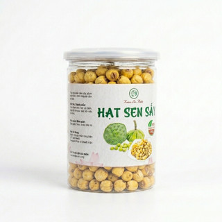 Hạt Sen Sấy Giòn Hũ 300g – Hạt Sen Giòn Ăn Vặt Healthy