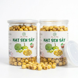 Hạt Sen Sấy Giòn Hũ 300g – Hạt Sen Giòn Ăn Vặt Healthy