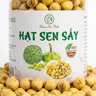 Hạt Sen Sấy Giòn Hũ 300g – Hạt Sen Giòn Ăn Vặt Healthy