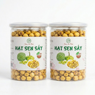 Hạt Sen Sấy Giòn Hũ 300g – Hạt Sen Giòn Ăn Vặt Healthy