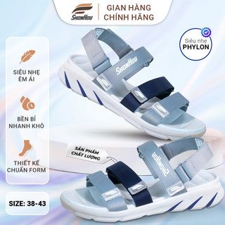 Dép Sandal SHONHOU ST406 Đế Cao 4cm Êm Chân Chống Trượt Quai Hậu Phù Hợp Mọi Hoạt Động Giày Sandal