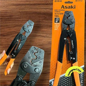 AK-9112 Kìm bấm cos Asaki 16L dài 275mm 1.25-16mm2