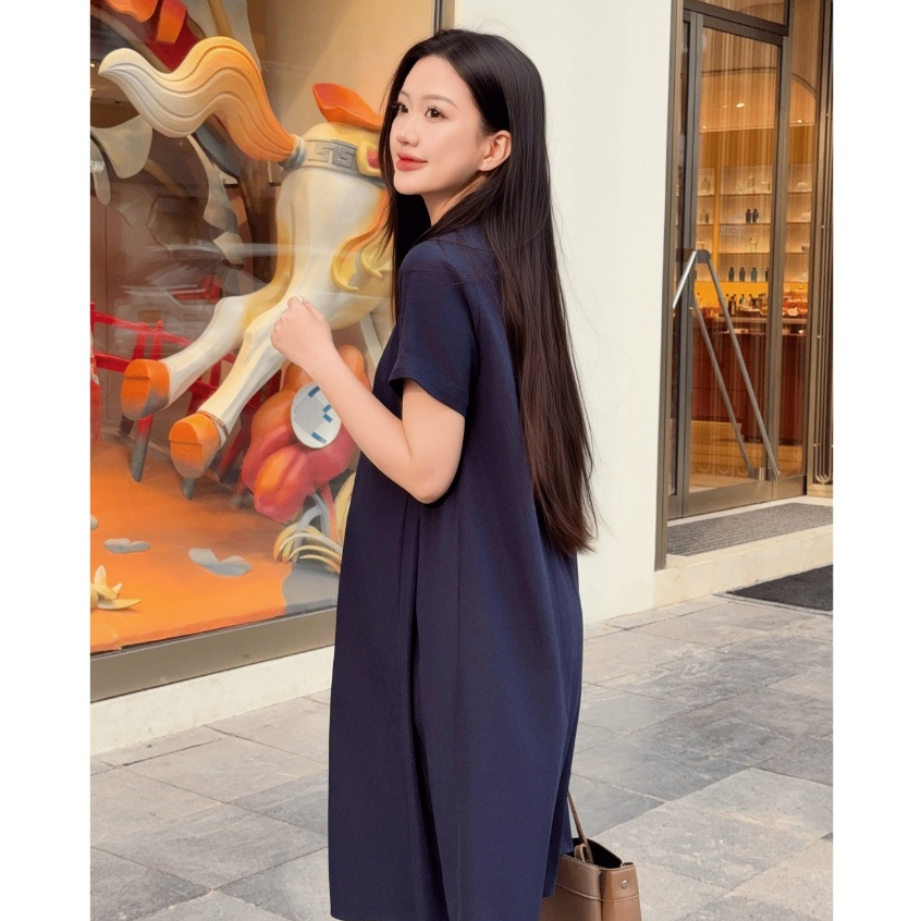 Váy bầu, đầm bầu Classy chất liệu thô lụa mát mịn, thoáng mát thấm hút mồ hôi thiết kế BY L'AMME
