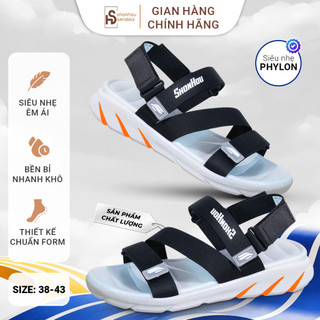 Dép Sandal SHONHOU ST405 Đế Cao 4cm EVA Chống Trượt Quai Polyester Thoáng Khí Phù Hợp Mọi