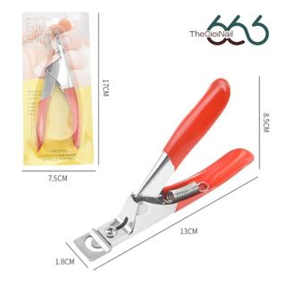Kềm Cắt Móng Giả Đầu Ngang Inox Không Gỉ – Kìm Cắt Móng Tip Nail, Sắc Gọn, Chuyên Nghiệp Chuẩn Salon Nail666