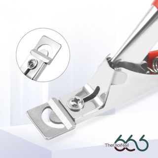 Kềm Bấm Móng Giả Cao Cấp Inox – Kềm Cắt Tip Nail Đầu Ngang Chuẩn Form, Kềm Cán Nhựa Dễ Dùng, Kềm Lực Mạnh Thegioinail666
