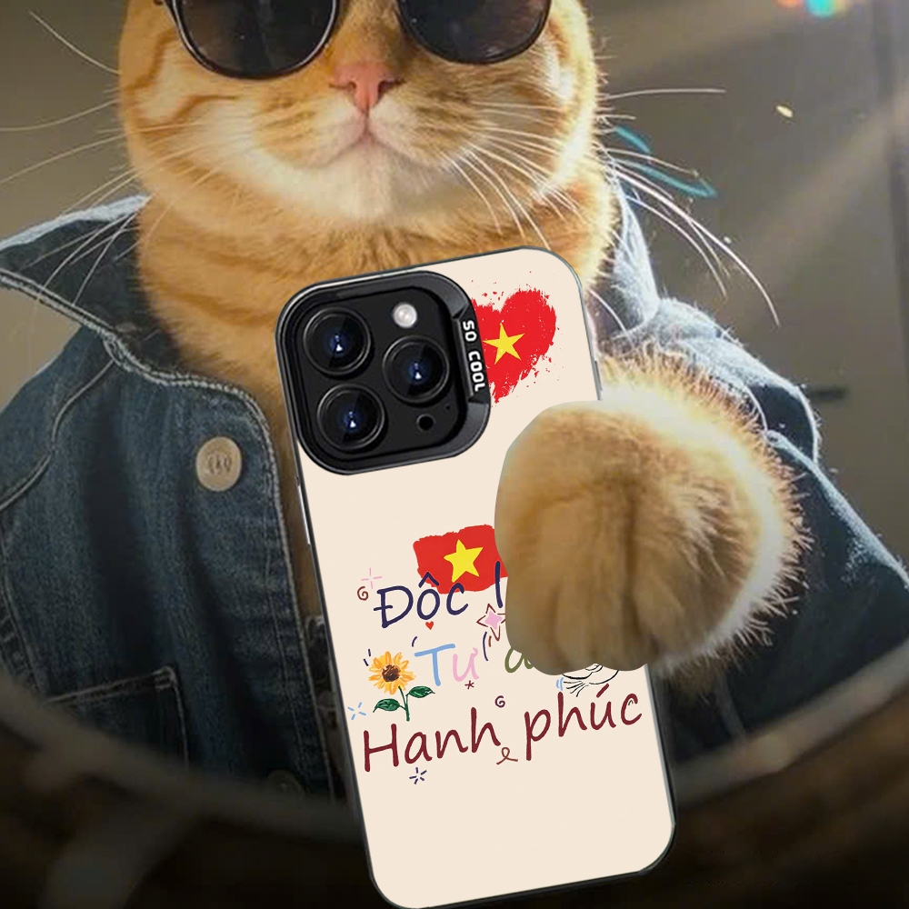 Ốp Lưng iPhone IMD ĐỘC LẬP TỰ DO HP, Chống Sốc, Bảo Vệ Camera dành cho iP 7/8/X/XSMAX/11/12/13/14/15/16/17/Pro/Max