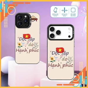 Ốp Lưng iPhone IMD ĐỘC LẬP TỰ DO HP, Chống Sốc, Bảo Vệ Camera dành cho iP 7/8/X/XSMAX/11/12/13/14/15/16/17/Pro/Max