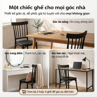 Ghế Tựa Lưng Xếp Chồng, Chống UV, Bền Đẹp, Chắc Chắn, Dùng Cho Nhà Hàng, Quán Cà Phê Ngoài Trời