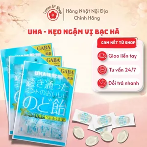 Kẹo ngậm vị bạc hà UHA gói 92g - Nhập Khẩu Nhật Bản