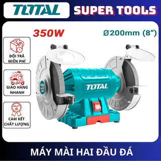 TOTAL Máy mài 2 đầu 350W TBG35020 <HÀNG CHÍNH HÃNG>