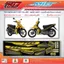 TEM XE SIRIUS FI RC (3 LỚP - IN SẮC NÉT - KHÔNG PHAI MÀU)