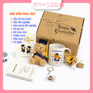 Hộp Quà Tốt Nghiệp Cao Cấp 🎁 Set Quà Tặng Bạn Thân, Người Yêu Ý Nghĩa – Happy Graduation, Full Box Decor