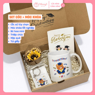 Hộp Quà Tốt Nghiệp Cao Cấp 🎁 Set Quà Tặng Bạn Thân, Người Yêu Ý Nghĩa – Happy Graduation, Full Box Decor