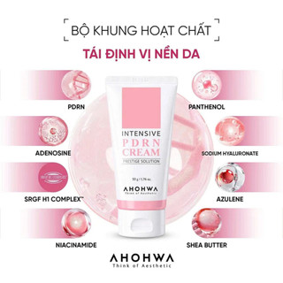 Kem Dưỡng Ahohwa Intensive PDRN Cream Phục Hồi Trẻ Hóa 50g Duduhouse