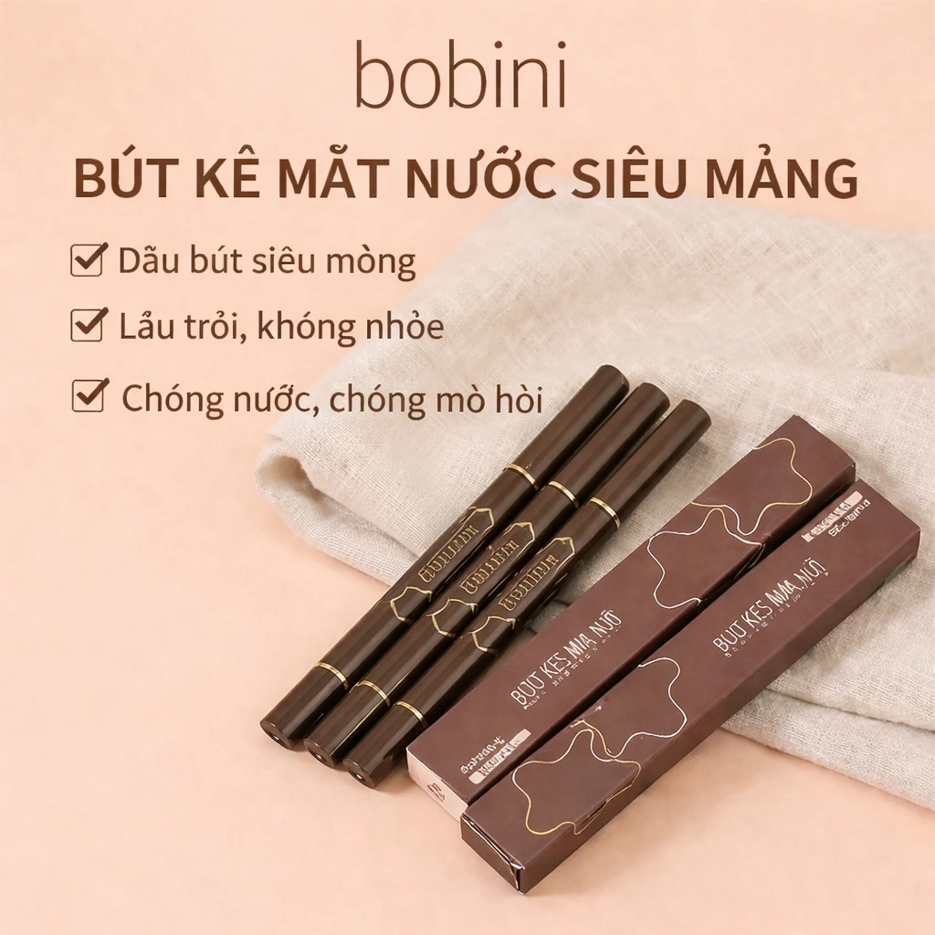 Bút kẻ mắt LOOKME chống nước, không nhòe, lâu trôi đường kẻ siêu mịn