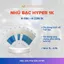 |Bao Sáng| Sơn nhũ bạc HYPER 1K (Bloc máy Honda) - 1Lít - 0.5 Lít